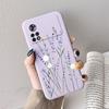 Case For Poco X4 Pro 5G Poco M4 Pro Cute Heart Flower Back Cover Soft Silicone Matte Protective Funda For Xiaomi Poco X6 X5 Pro