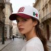 Mexico M Letter Embroidered Baseball Cap Adjustable Cotton Polyester Blend Sunhat For Men Women Kids