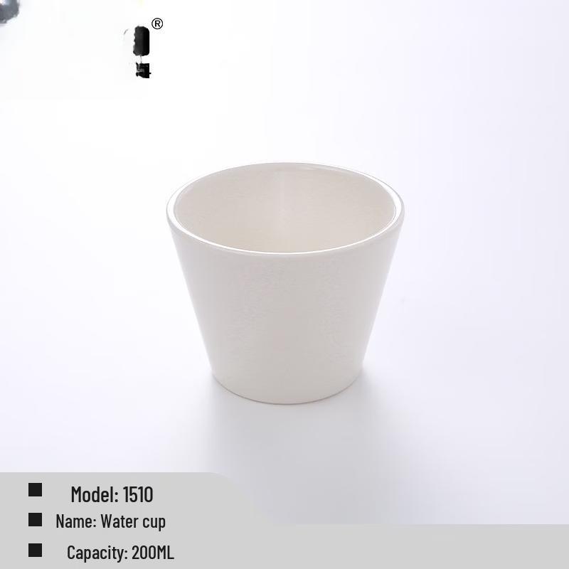 White European Style Melamine Buffet Cup