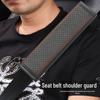 Leather Universal Car Seat Belt Shoulder Pad - Protective Cover