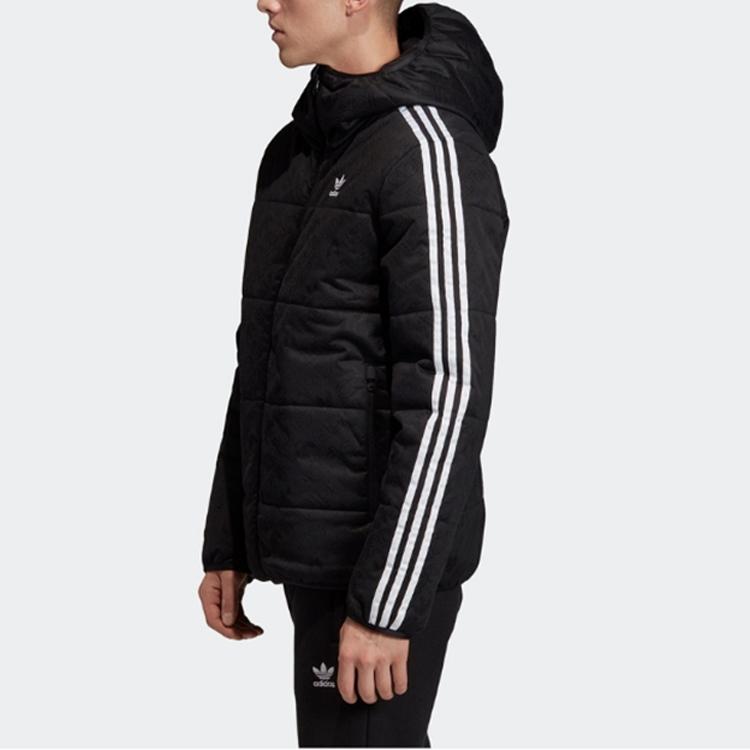 Adidas Originals Three-Quarter Zip Jacket Men Jackets Black ED5830
