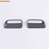 Honda Fit 21st Gen Interior Accessories: Carbon Fiber Texture for Window Switch, Door Handle, and Steering Wheel.