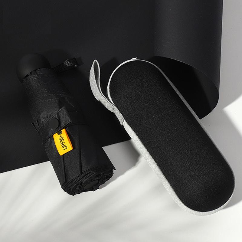 Kompaktní mini slunečník s dvojím použitím: UV ochrana a přenosná sluneční clona