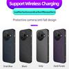 Phone Case Magnetic Wireless Charging For Tecno Camon 30 Pro 4G 5G Lens Protection Shockproof Silicone Leather Cover Shell Cases