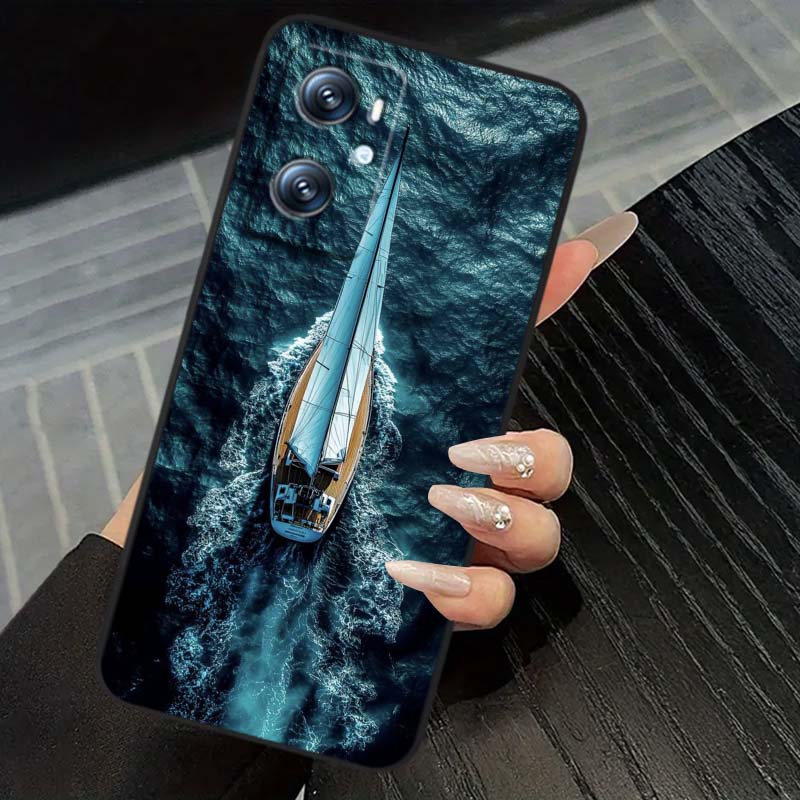 

Модный Чехол для Телефона с Рисунком Самолета Для OPPO Reno 5 6 7 A96 A40 A58 Realme GT A74 A78 Neo2 A74 A78 Find X5 X3 X7 X8 Черный OPPO A72