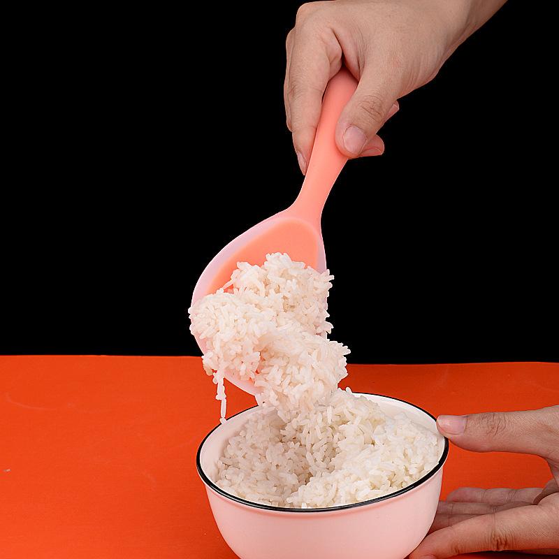 12Pcs/Set Silicone Kitchen Utensils With Storage Bucket High Temperature Resistant And Non Stick Pot Spatula Spoon