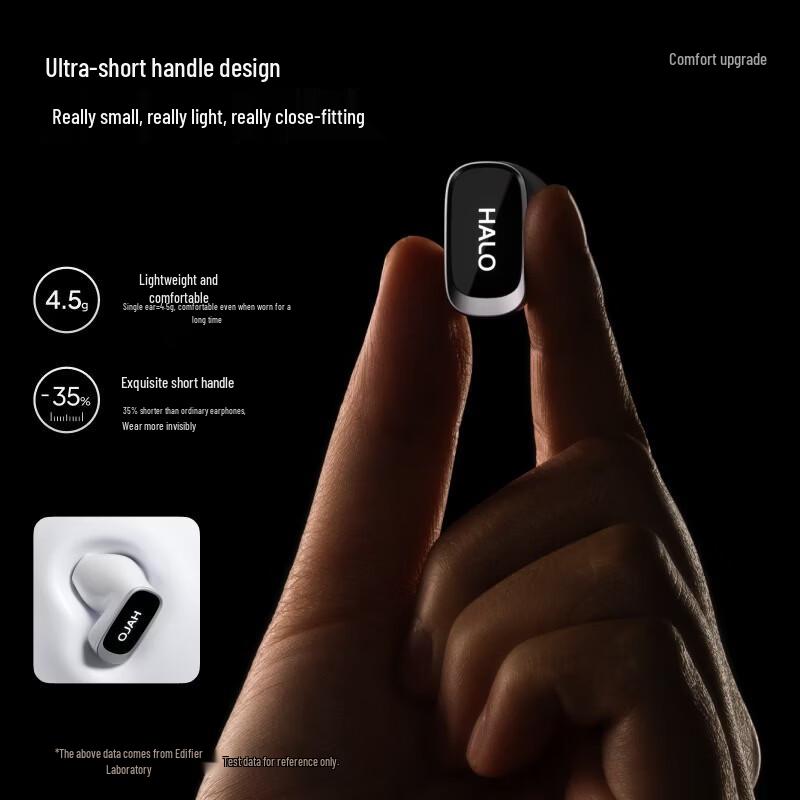 Edifier Halo Buds Semi-in-ear Bluetooth Earbuds with Cyber Abyss Lighting