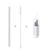 Straight Straw: 8g Silicone Straw Straw Brush: 2g With Cleaning Brush Box: 21g