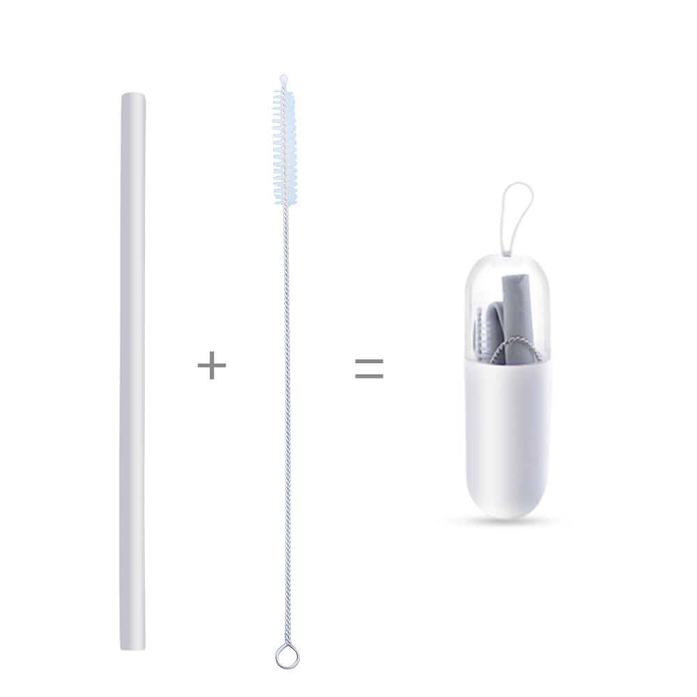 

Пряма солома: Силіконова щітка для соломинки 8 г: 2 г з коробкою для чищення: 21 гр сірий колір