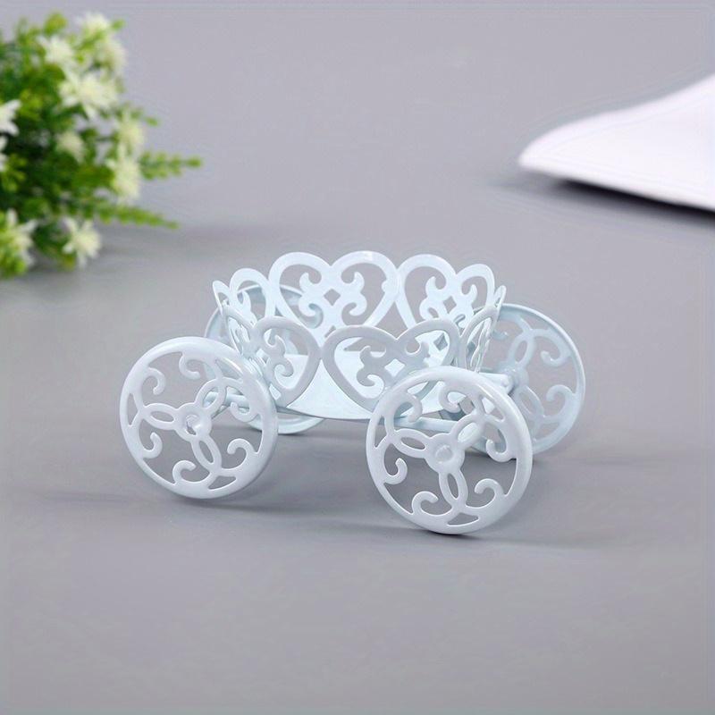 Metal Wheel Cupcake Stand Cake Holder Decorating Display Wedding Birthday Party Candle Holder Iron Art Candlestick