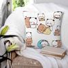 Pillow Cover Bubu Dudu Cute Cartoon Bear Character Cushion Cover Panda Pillow Case For Wedding Party Home Decor Pillowcases
