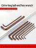 S2 High Hardness L-Shaped Ball Head Hex Wrench, 2.5mm-4mm