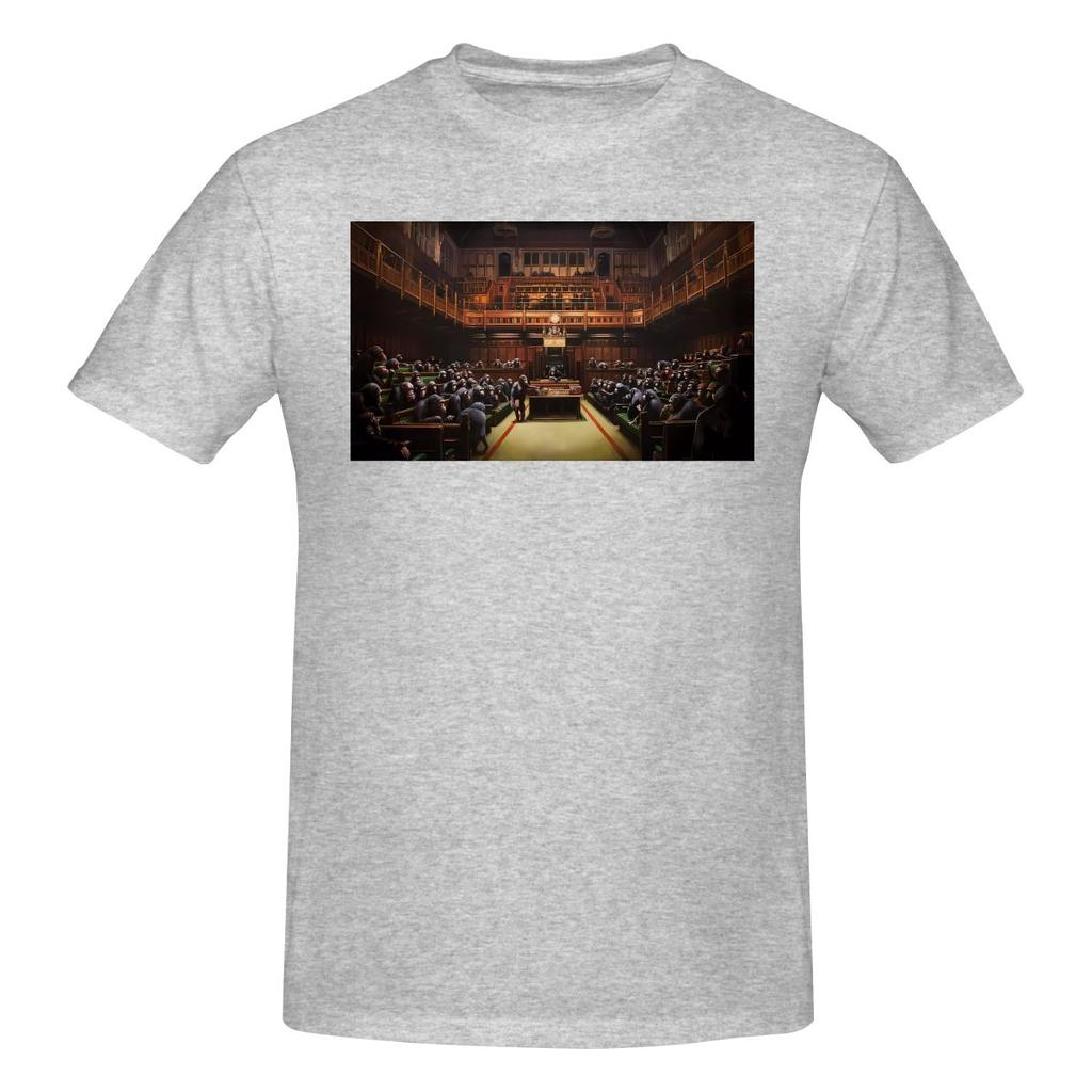 Funny Devolved Parliaunisext Banksy Unisexs Printed Tshirt Unisex T Shirtanime Unisexga