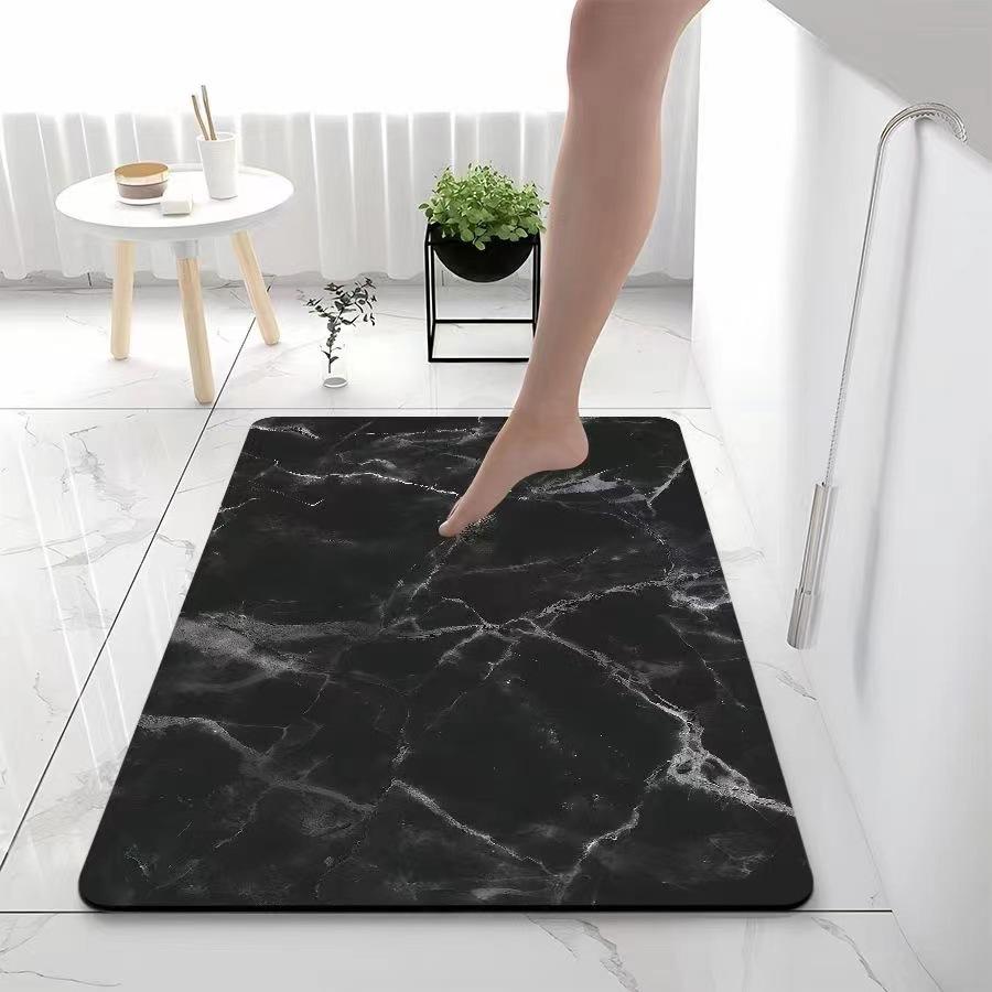 

Впитывающий коврик для пола в ванной, коврик для туалета, домашний придверный коврик 60 * 90cm