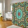 Morocco Antique Doors Shower Curtain Old Vintage Farm Wood Door Bedroom Curtains With Door Pattern Bathroom Decor