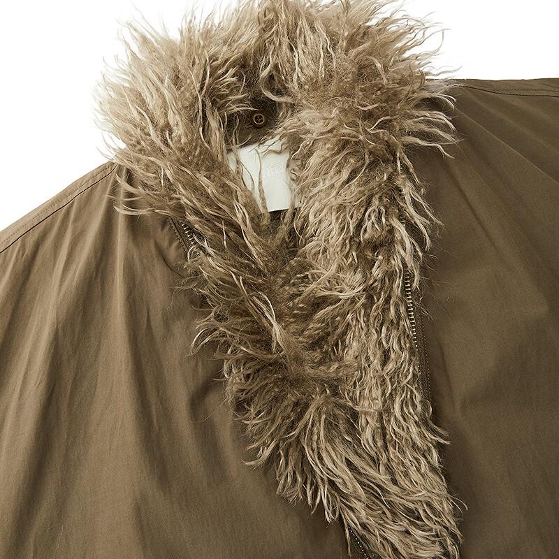 JNBY 2025 Winter Loose-Fit Long-Sleeve Down Jacket