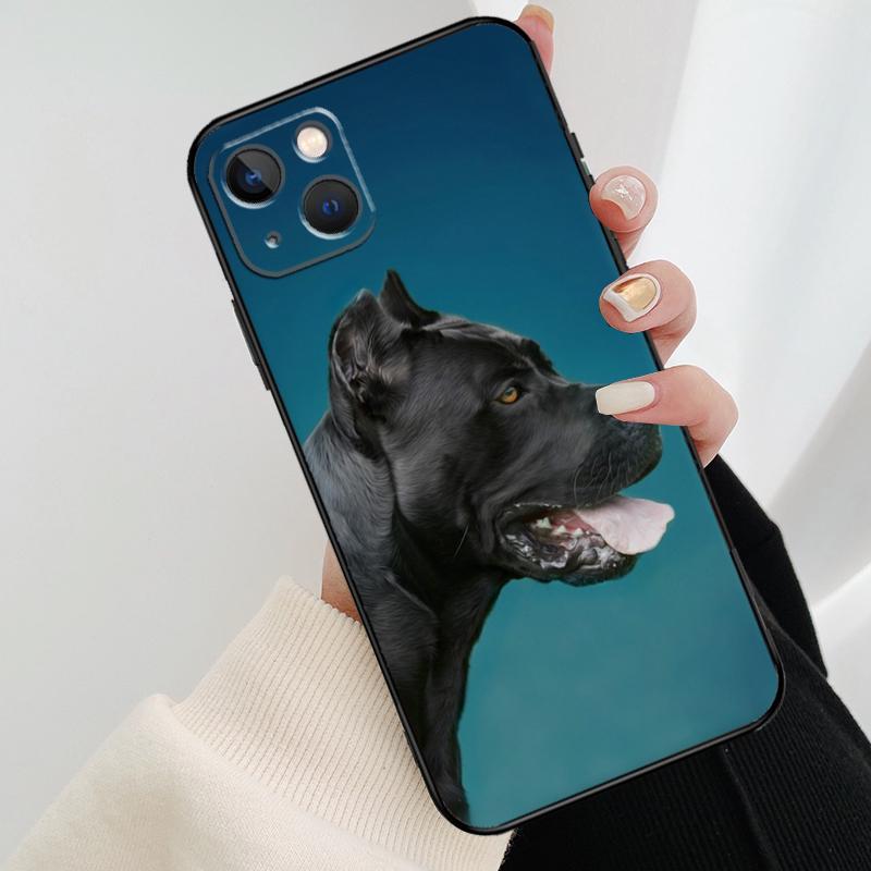 Cane Corso Italian Mastiff Phone Case For iPhone 17 Pro Max 16 15 11 13 12 14 Pro Max Mini 15 16 Plus 16e 17 Air Cover