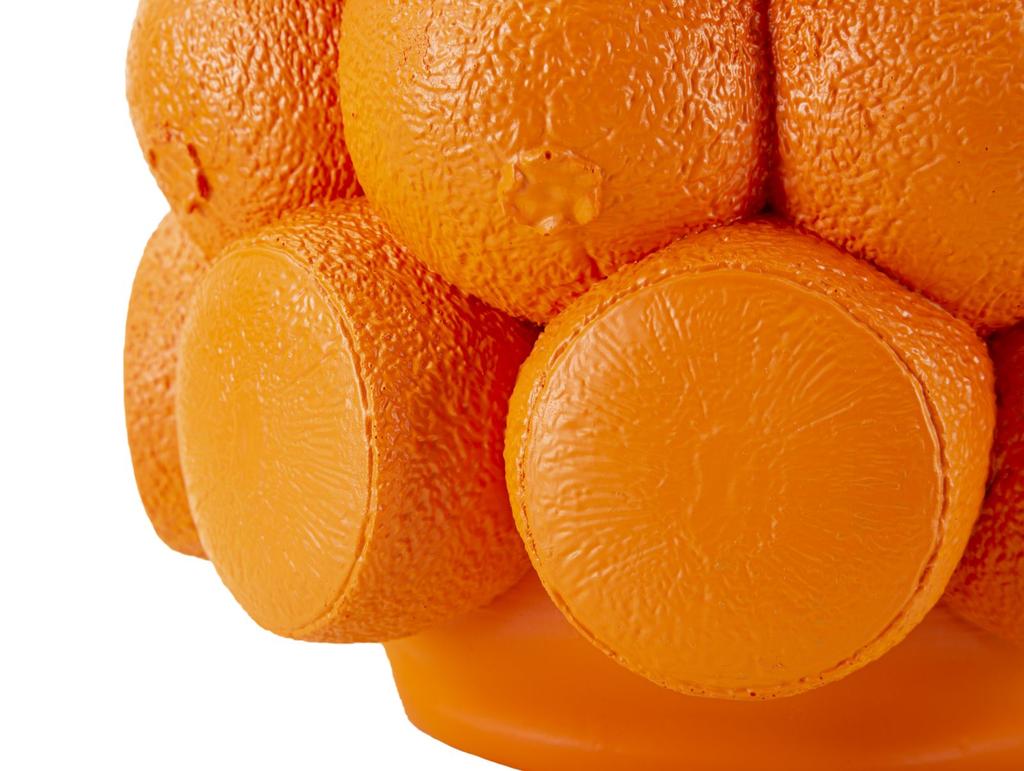 Vase Orange Cm Ø 19X28