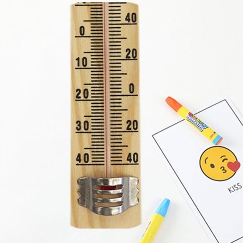 Wall Hangs Thermometer Indoor Outdoor Garden House Garage Office Room Hung LoggerTemperature MesureMeter