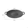 Korean , Frying Pan, Steak, Meat, Grill Plate, Plate for Picnics, Roasting, Roasting