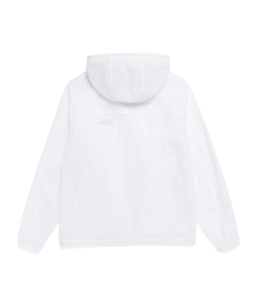 Nationalgeographic N262Ujp911 Light Pack Hooded Full-Zip Windbreaker White