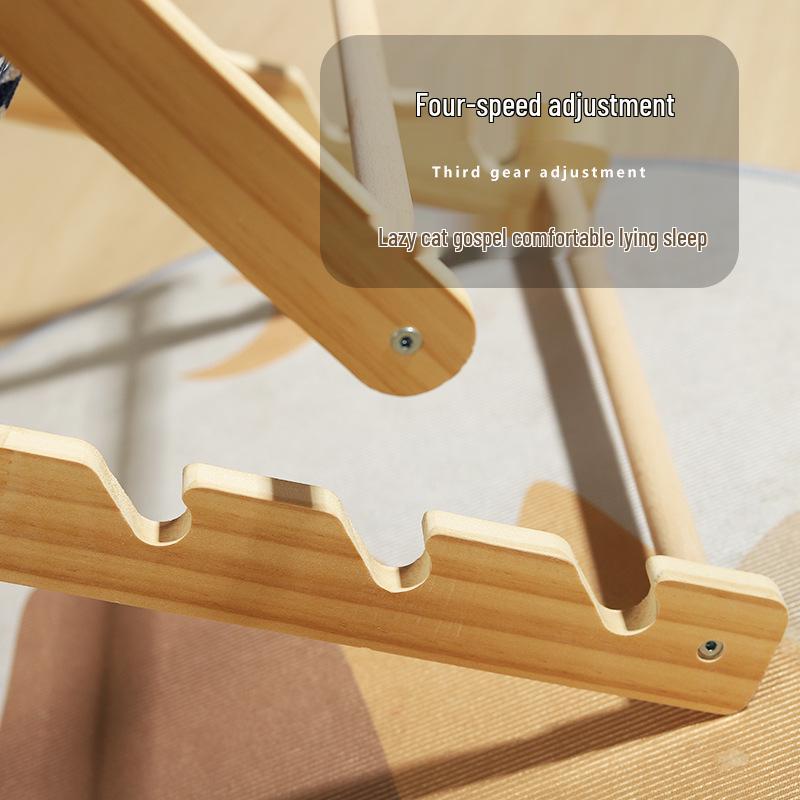 Sisal Mat Cat Scratching Bed: Durable, Non-Shedding Rocking Recliner for Kittens