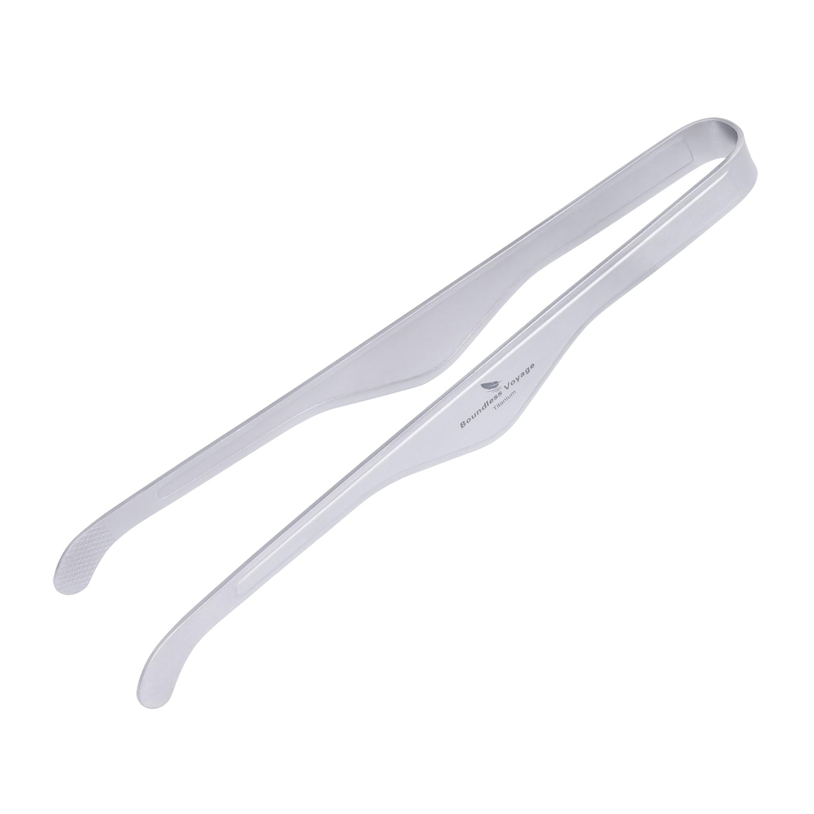 

Boundless Voyage Titanium Tongs for Yakiniku and Secure Perfect for and with Storage Bag Barbecue, 17cm, Lightweight, Rust-Proof, Grip,