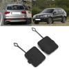 2pcs Rear Bumper Tow Hook Cover Cap 51127272415 ABS Black Replacement for X3 F25 2011‑2014