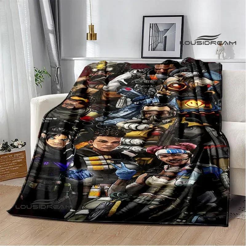 Coperte Stampate 3D Apex Legends Coperte Calde alla Moda Coperta Morbida e Confortevole Coperta per Casa Viaggio Regalo di Compleanno