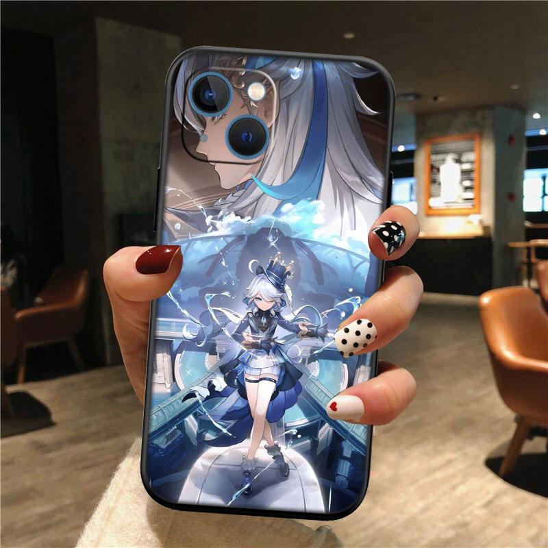 Genshin Impact New High-End Shell Phone Case for Xiaomi Poco M4 M5 M6 M7 X3 X6 X7 F8 Ultra Pro GT NFC