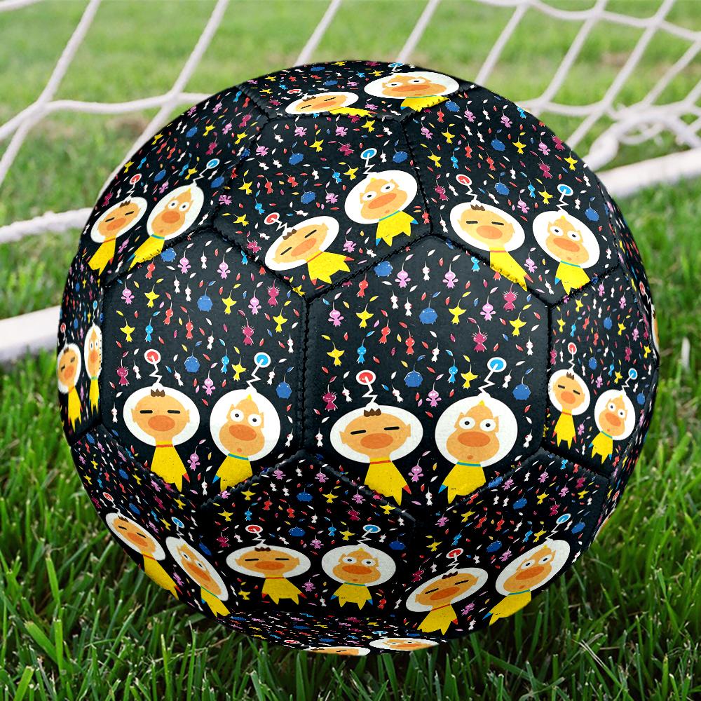 Pikmin Theme Size 5 Soccer Ball, Suitable for Both Indoor and Outdoor Matches, a Gift Suitable for Everyone.