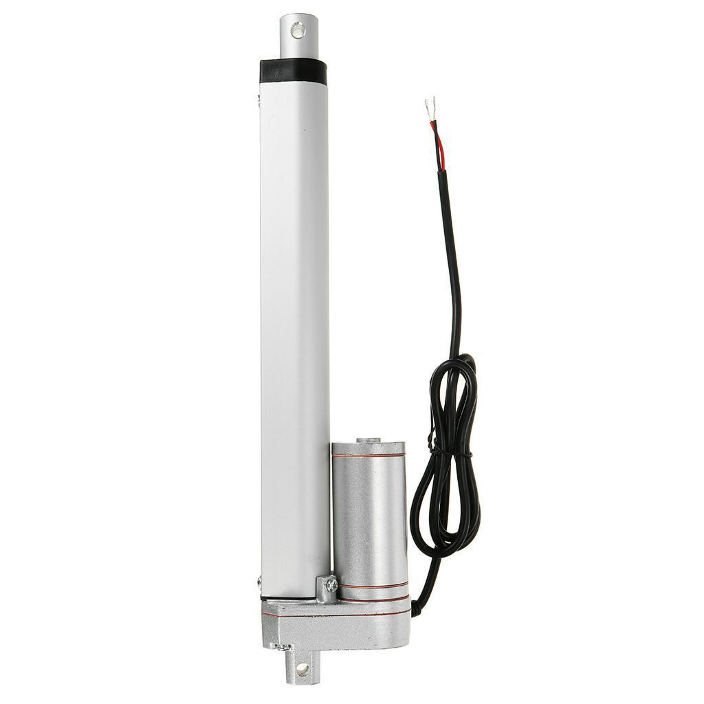 DC 12V 50/100/150/200/250mm 1500N IP54 Linear Motor Moving Distance Stroke Max Linear Actuator