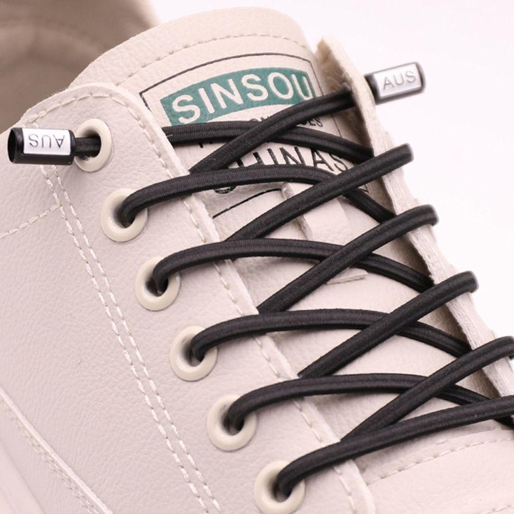 Colorful Shoelace Buckle Creative Quick Shoe Lace Portable Free Tie Shoelaces  Unisex