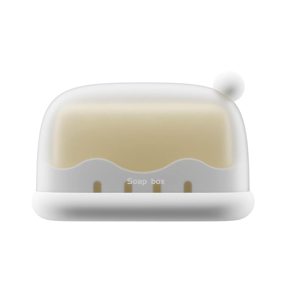 

Новый держатель для хранения, подставка, поднос, мыльница, прочная модная стойка для хранения, поднос, контейнер для мыла, органайзер для ванной комнаты, кухонной раковины белый