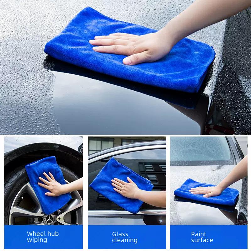 Microfiber Car Wash Towel - Thick, Absorbent, Lint-Free Cleaning Rag