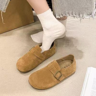 Birken Schuhe neu faul Doudou Boken flache Schuhe retro hässlich süß Mori weiche Sohle Schuhe