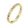 925 Sterling Silver Simple Rings for Women Wedding Engagement Heart Rings with Zircon  Female Jewelry 2025