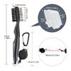 Golf Club Cleaner Golf Cleaning Brush With Carabiner Groove Sharpener Cleaner Multi Style Golf Sports Accessories Drop Ship 5