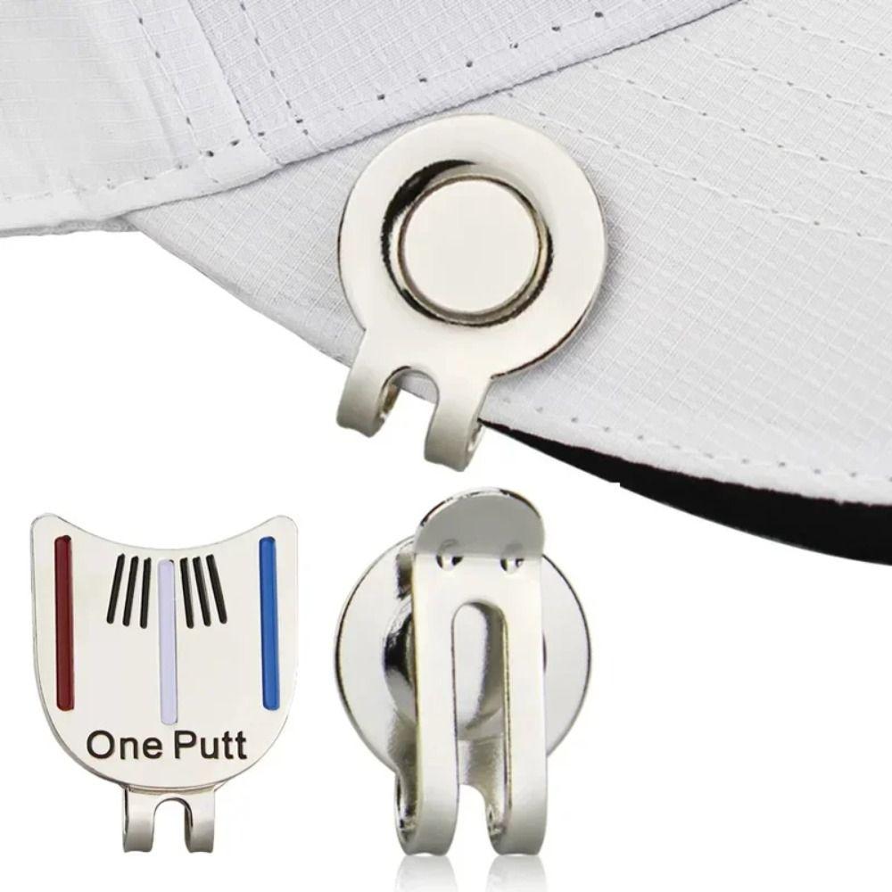 Removable Golf Ball Marker Golf Gadget Putting Alignment Tool Ball Position Mark  For All Golfers