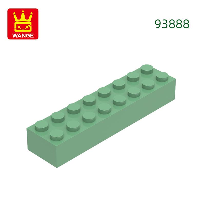 21Pcs/Lot 93888 Timeless Basic Thick 2x8 Constructing Blocks Construction Accessories Works With Brick Children Playthings Present