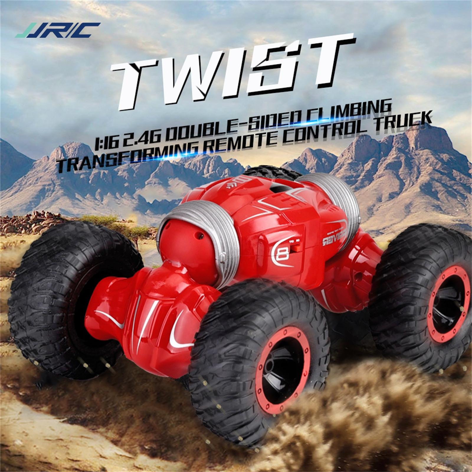 

JJR/C Q70 2,4 ГГц 4WD Twist- Грузовик в пустыне Радиоуправляемый автомобиль Деформация Детская игрушка красный