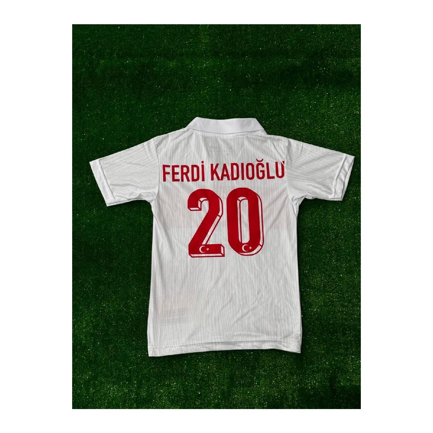 

Turkey Euro 2024 Individual Squad European Championship White Jersey S чистый