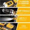 Electric Drill for 21V Cordless Drill Maximum Torque Stepless Speed Compact Design for DIY Furniture LED Includes Two 2000mAh Batteries Multi-function