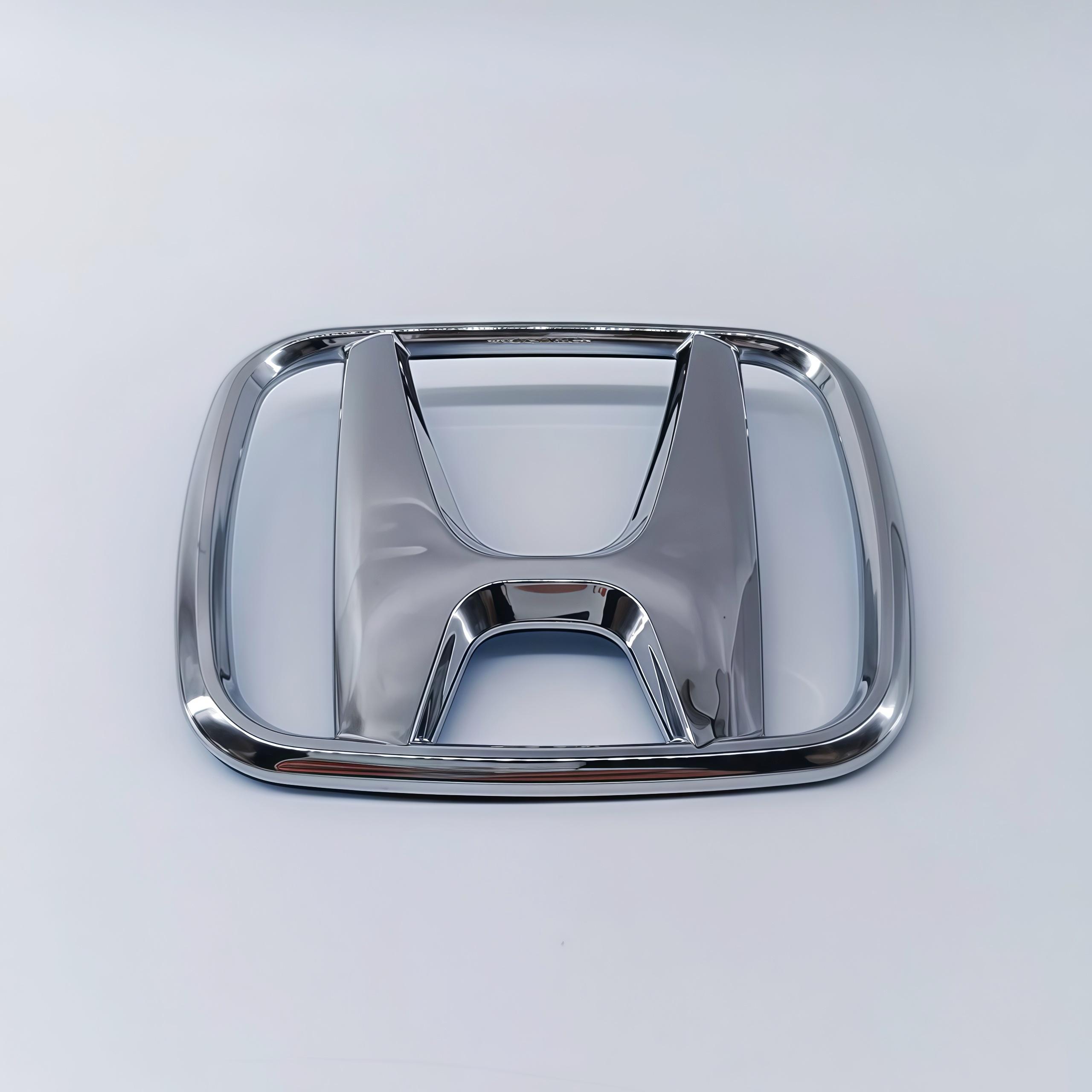 Honda Civic 2006-2015 ABS Auto Frontgrill Kofferraum Emblem Logo 8. 9. 9.5. Generation Civic Dekoration Zubehör 92mmX75mm gray