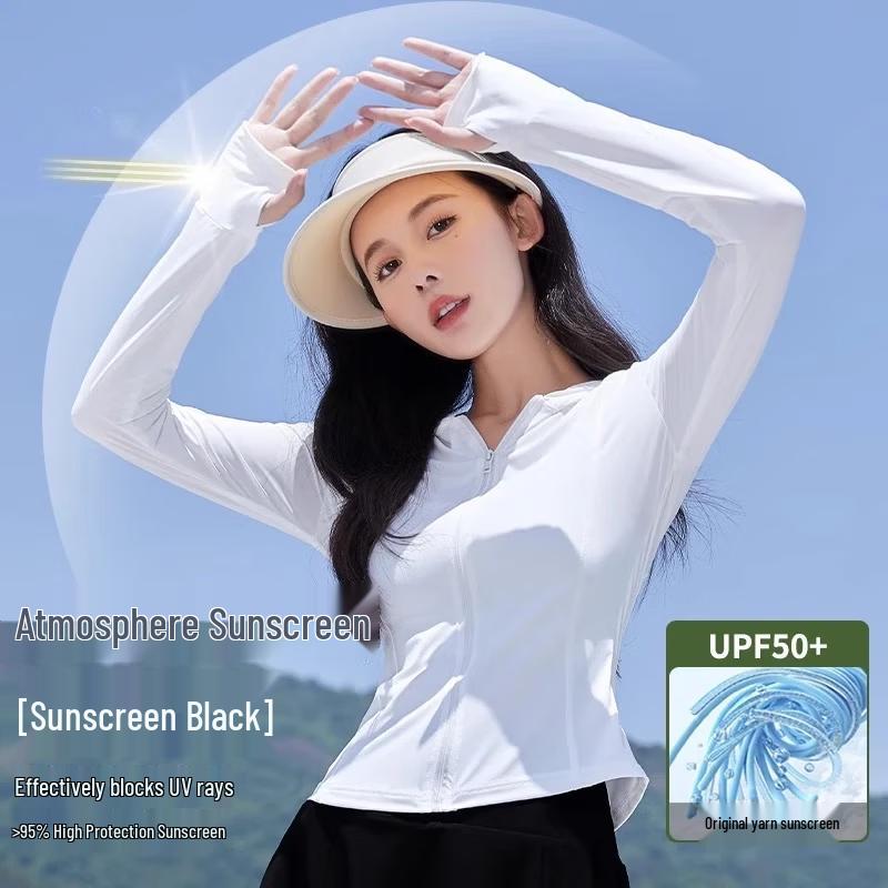 Langsha Women's Slim-Fit UV Protection Sun Jacket