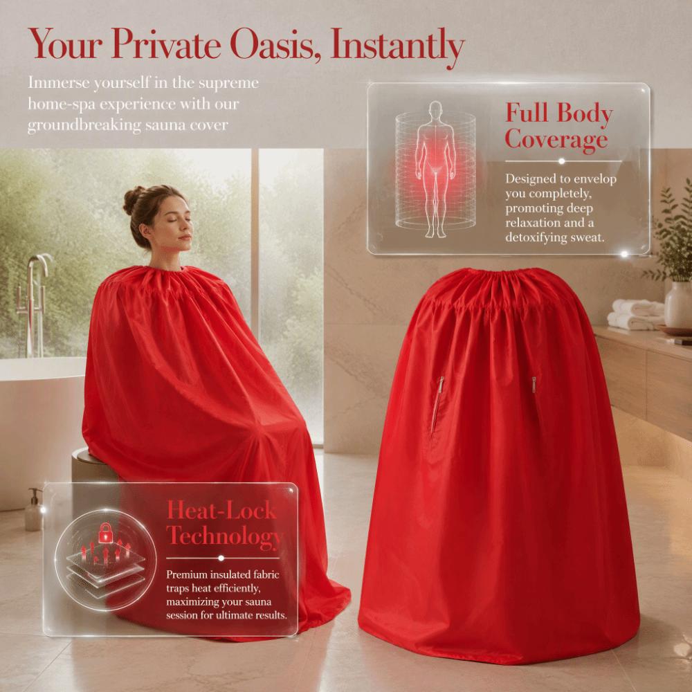 Full Body Sauna Suit Whole Body Stand Frame Fumigation Garment Bracket Frame Portable Home Design Detox Sauna Wrap Home Use