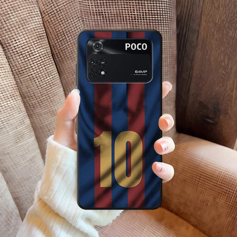 Case for Xiaomi Poco F8 M3 M4 M7 Pro F1 F3 C50 C71 X3 X4 X5 X7 Pro C75 M5 C61 Funda Phone Cover Football Numbers