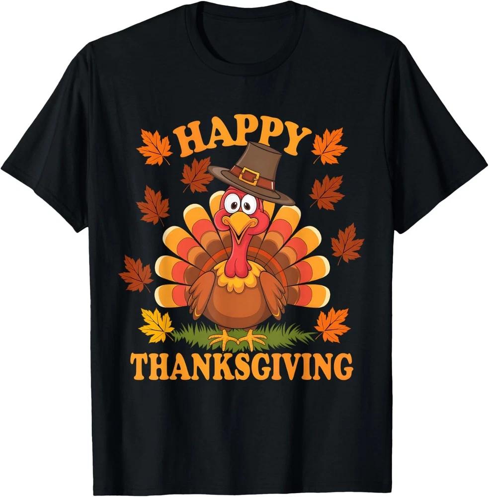 Fijne Thanksgiving Grappige Kalkoen Familiediner Thanksgiving T-shirt