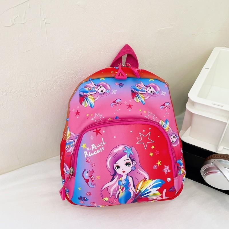 Cute Cartoon Dinosaur Mini Backpack For Toddlers Breathable Nylon Material