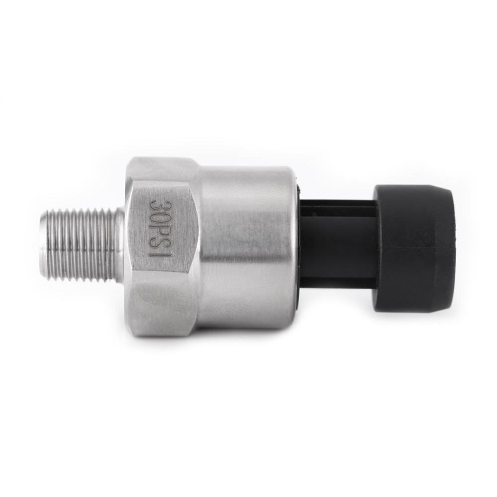 Stainless Steel Pressure Transducer 1/8 NPT Thread Connector Harness Pressure Sensor Pressure Transmitter Water Pressure